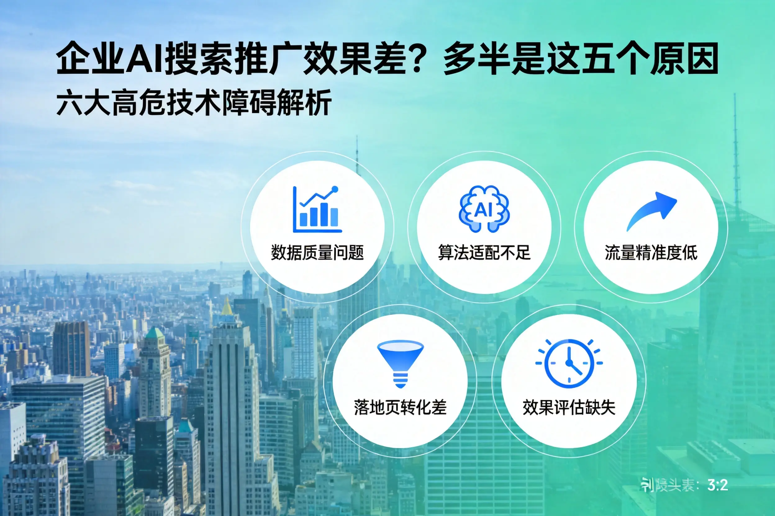 吉阳企业AI搜索推广效果差?多半是这五个原因